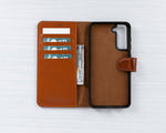 Samsung Galaxy S21 Leather Wallet Case