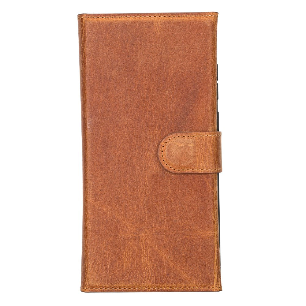 Samsung Galaxy S22 Leather Wallet Case Santa