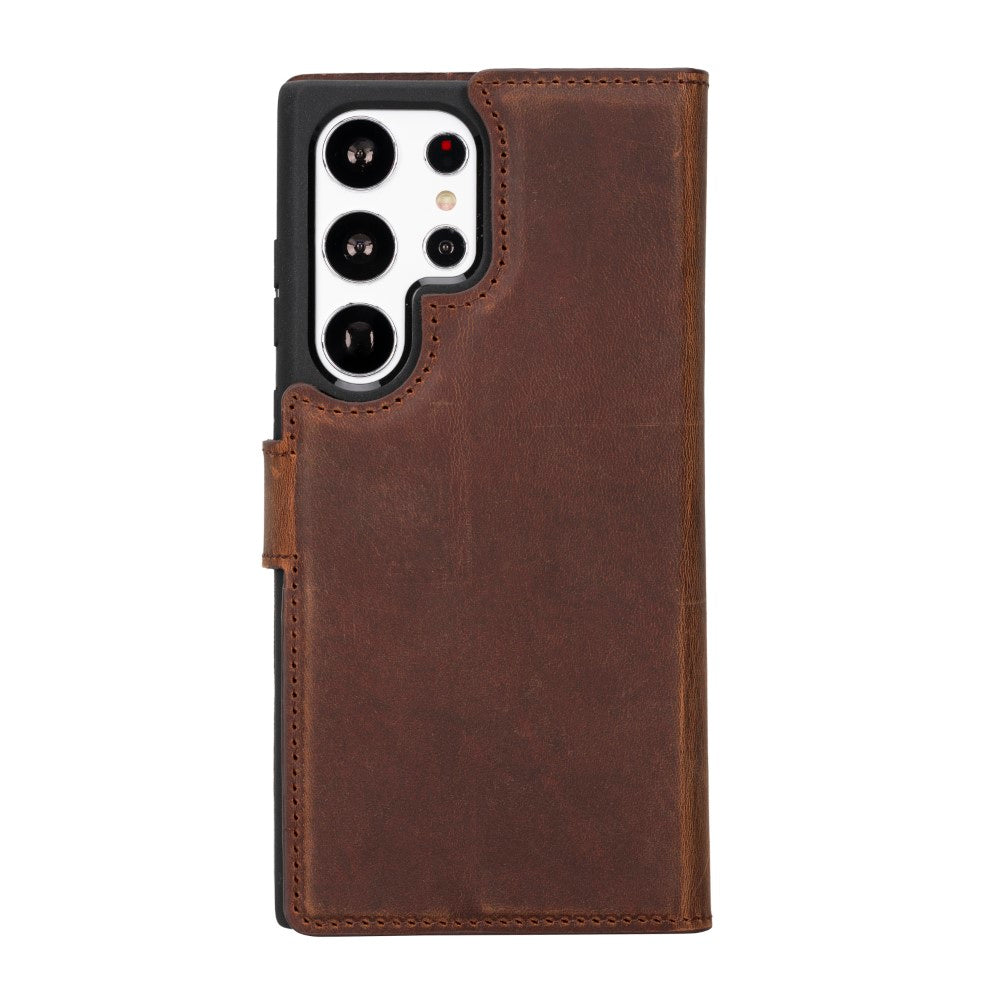 Samsung Galaxy S23 Series Compatible Leather Wallet Case