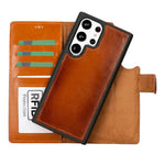 Samsung Galaxy S23 Series Compatible Leather Wallet Case