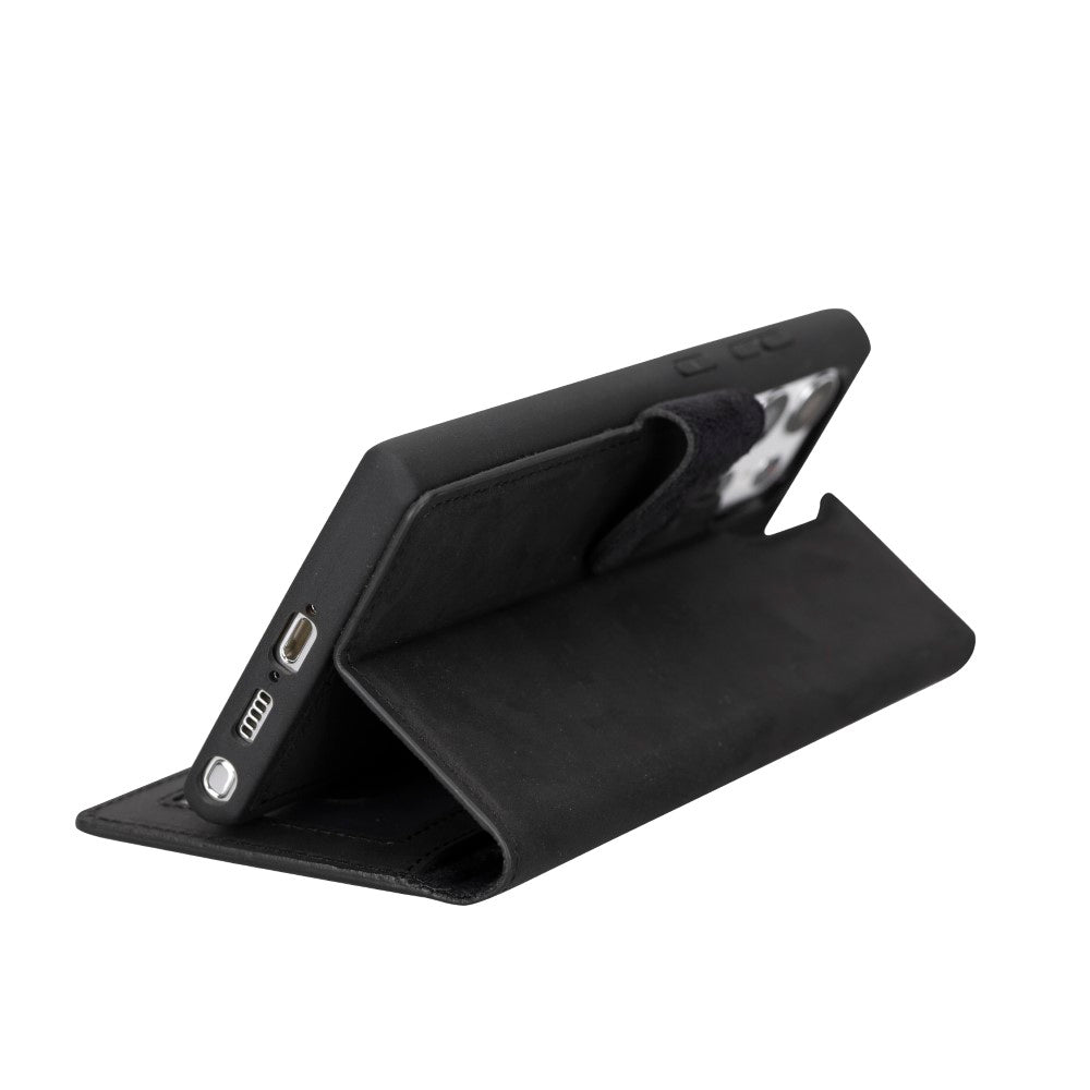 Samsung Galaxy S23 Ultra Leather Wallet Case Liluri