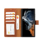 Samsung Galaxy S23 Ultra Leather Wallet Case Liluri