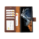 Samsung Galaxy S23 Ultra Leather Wallet Case Liluri