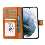 Samsung Galaxy S23 Series Compatible Leather Wallet Case