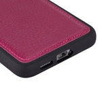 Leather Samsung Galaxy S24, Plus and Ultra Case, Suede Interior, Wireless Charge, Magnetic (Aurora)