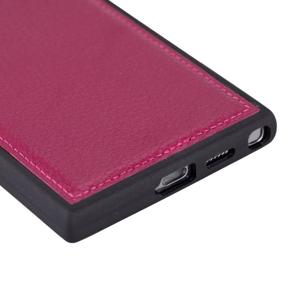 Leather Samsung Galaxy S24, Plus and Ultra Case, Suede Interior, Wireless Charge, Magnetic (Aurora)