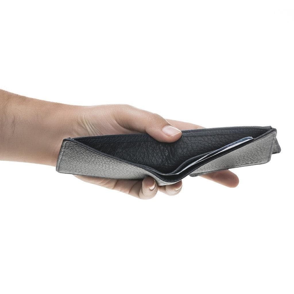 Leather Wallet โ Genuine Leather Bifold Wallet with Card Slots (Torin)