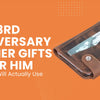 3rd Anniversary Leather Gifts for Him That He Will Actually Use