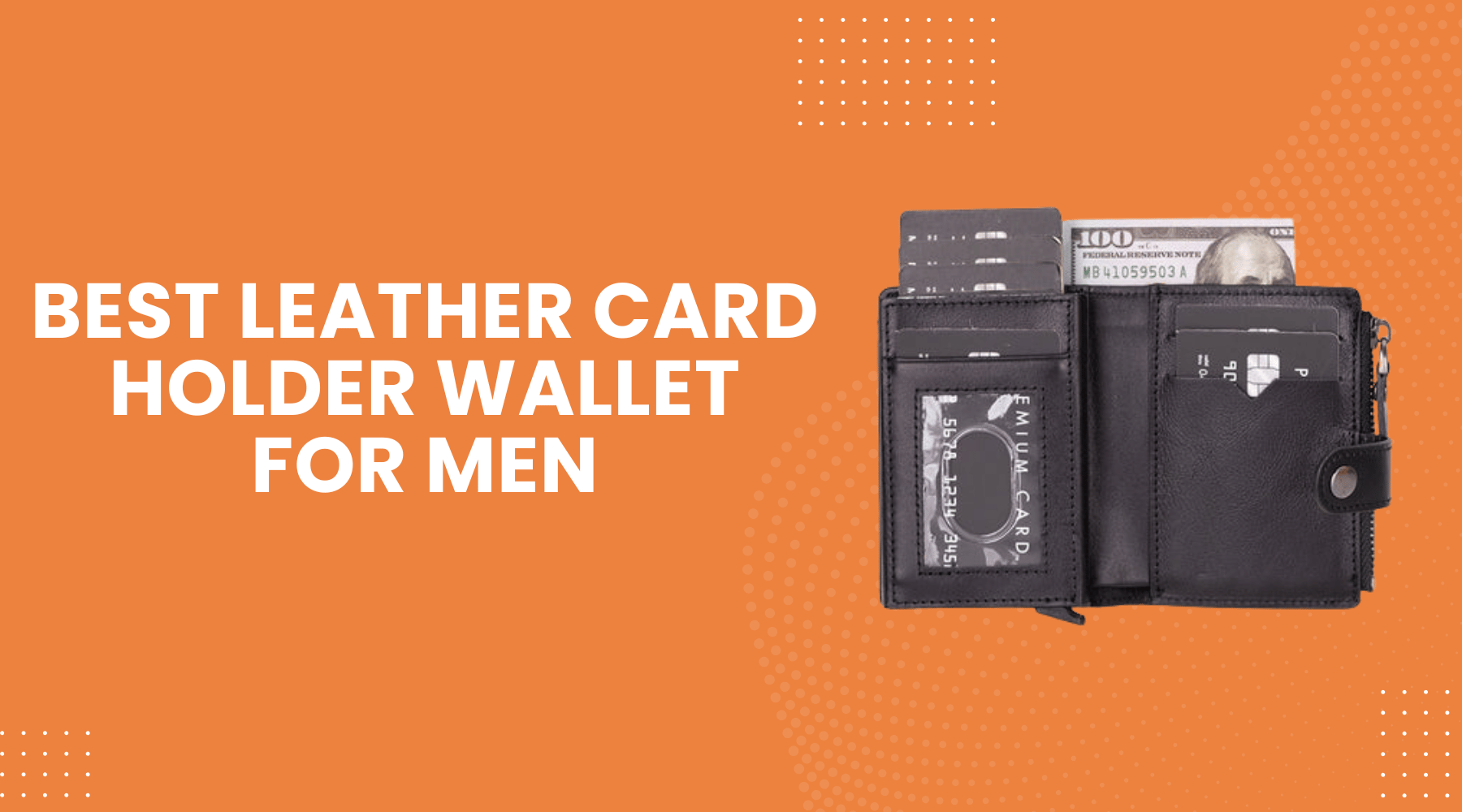 7 Best Leather Card Holder Wallet for Men Top Picks 2026