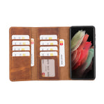 Santa Samsung Galaxy S21 Plus Leather Detachable Wallet Case