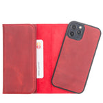 Santa iPhone 12 Pro Leather Detachable Wallet Case