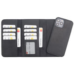 Santa iPhone 12 Pro Leather Detachable Wallet Case