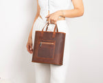 Valetto Leather Tote Bag
