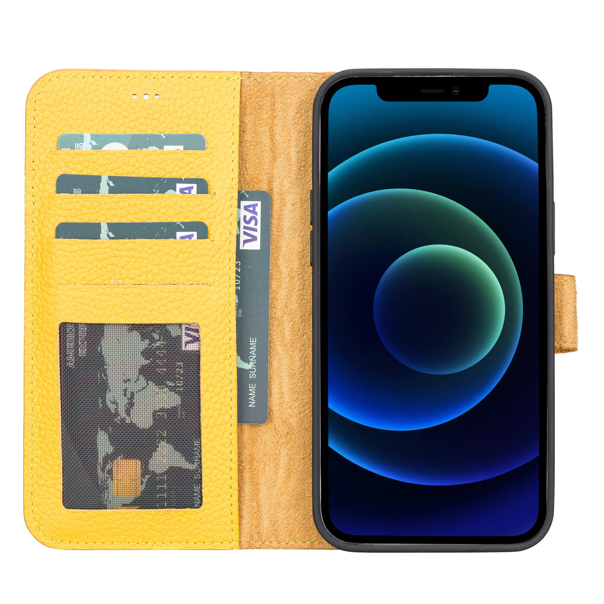 Magic iPhone 13 Pro Max and 13 Pro Series Detachable Leather Wallet Case