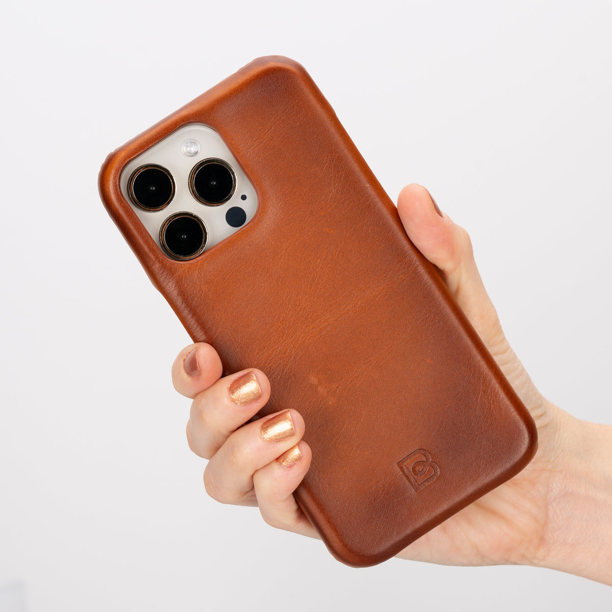 Stax iPhone 16 Series Full Genuine Leather Back Cover