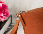 Luna Leather Makeup Bag