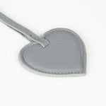 Heart Leather Bag Charm