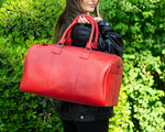 Matilda Leather Weekend Duffle Bag