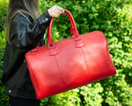 Matilda Leather Weekend Duffle Bag