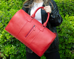 Matilda Leather Weekend Duffle Bag