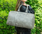 Matilda Leather Weekend Duffle Bag