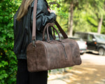 Matilda Leather Weekend Duffle Bag