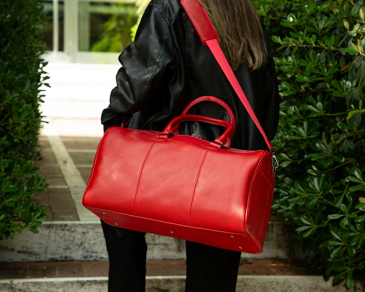 Matilda Leather Weekend Duffle Bag