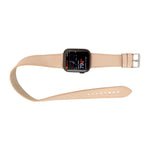 Double Tour Leather Apple Watch Band