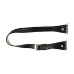 Hector Double Tour Leather Apple Watch Band with Silver Trok