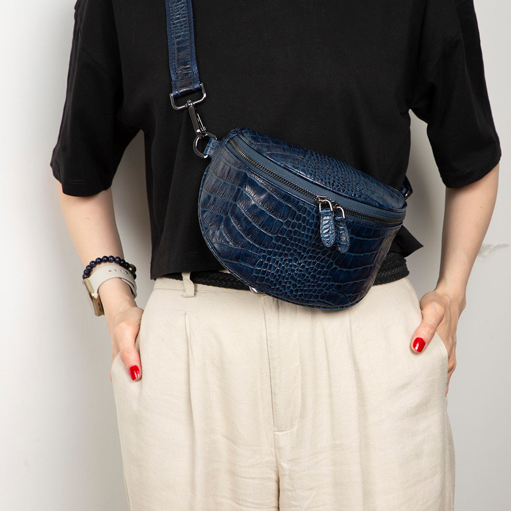 Alora Leather Crossbody Bag