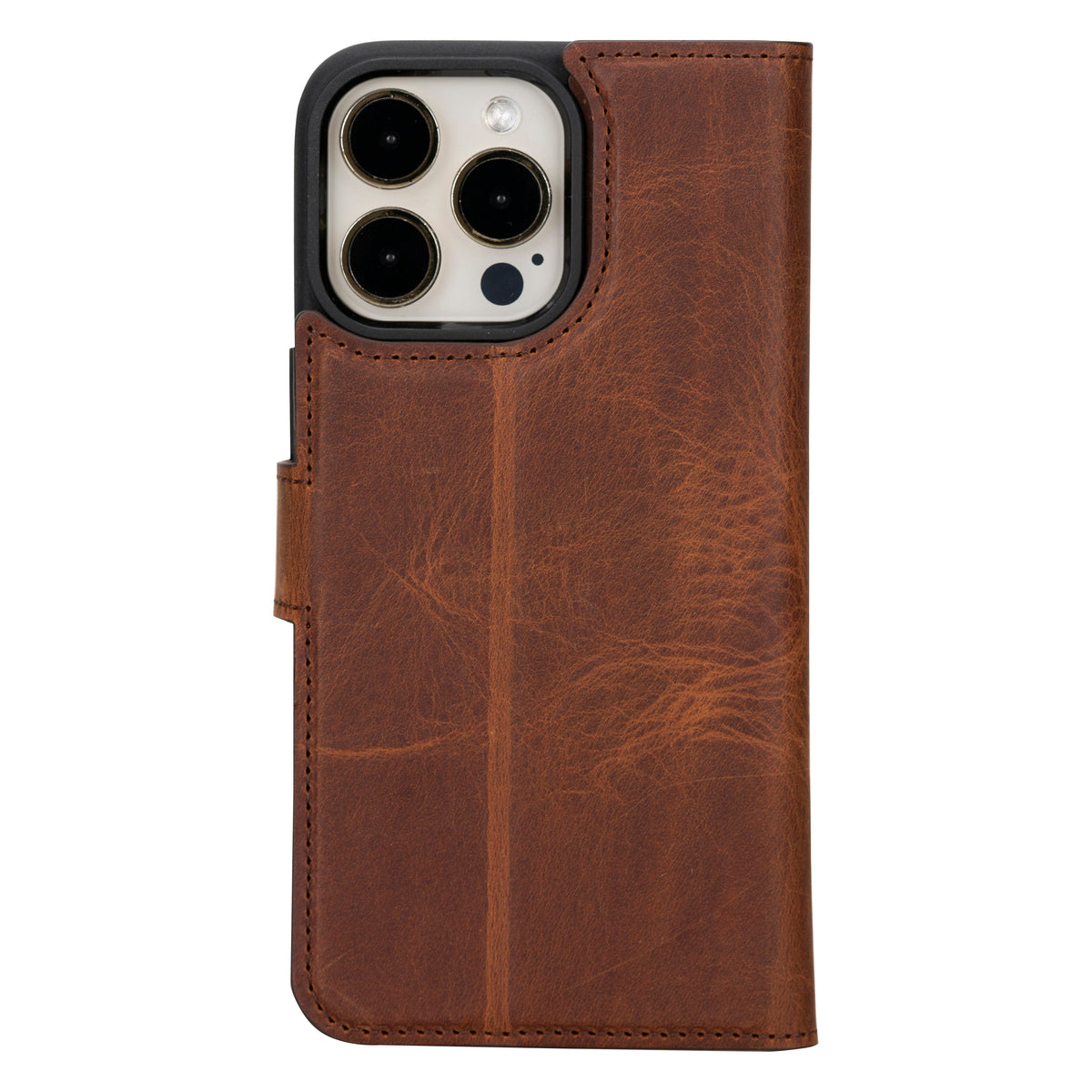 Arcane iPhone 16 Series Detachable Genuine Leather Case