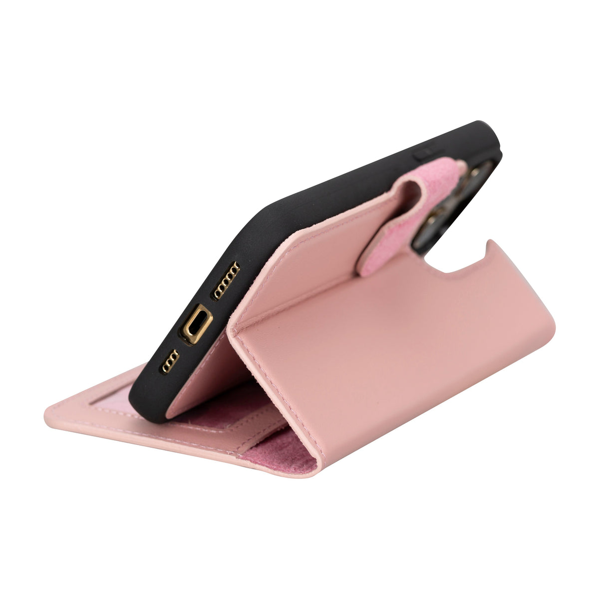 Arcane iPhone 16 Series Detachable Genuine Leather Case