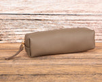 Leather Pencil Case – Genuine Leather Multipurpose Pouch for Office, Tools & Cosmetics (Lilia)