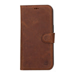 Magic iPhone 16 Series Detachable Genuine Leather Case / MW