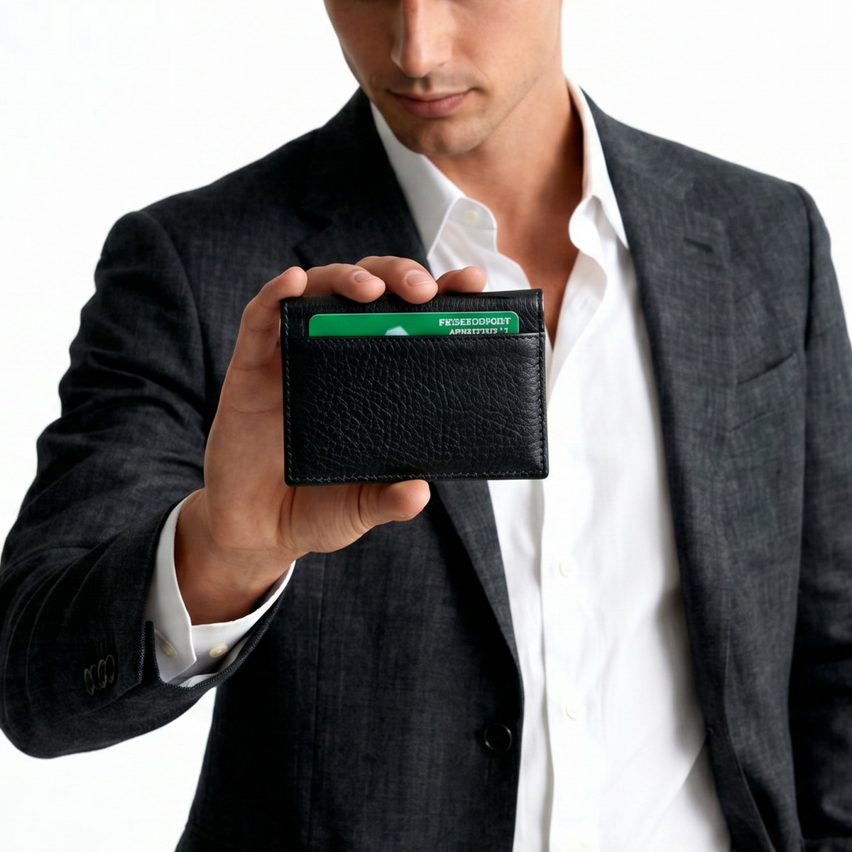 Andy Geniune Leather Card Holder