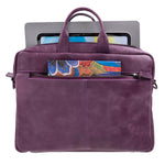 Apollo 13-14 inch Leather MacBook Case Premium Laptop Bag