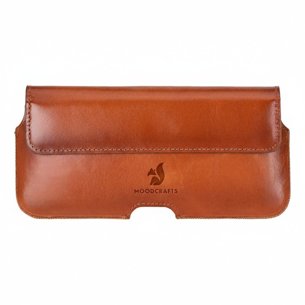 Aslant Belt iPhone 16 Pro Leather Case