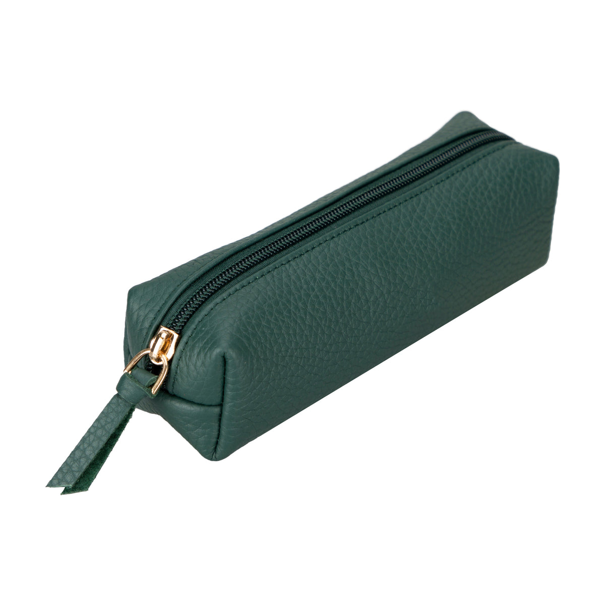 Leather Pencil Case – Genuine Leather Multipurpose Pouch for Office, Tools & Cosmetics (Lilia)