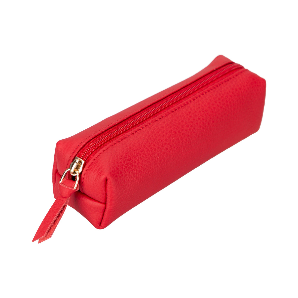 Leather Pencil Case – Genuine Leather Multipurpose Pouch for Office, Tools & Cosmetics (Lilia)