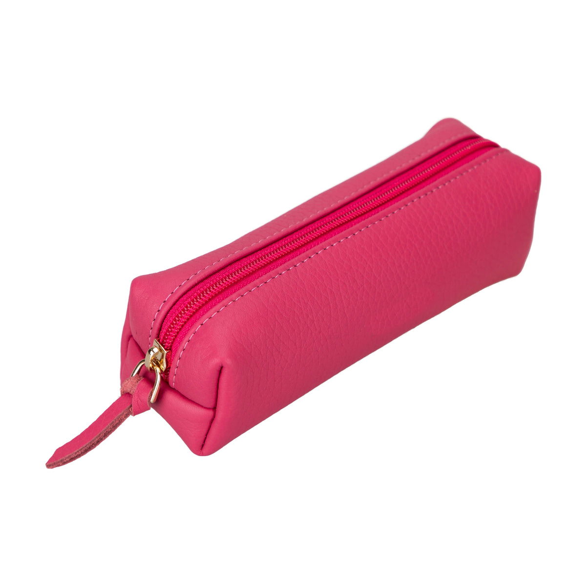 Leather Pencil Case – Genuine Leather Multipurpose Pouch for Office, Tools & Cosmetics (Lilia)