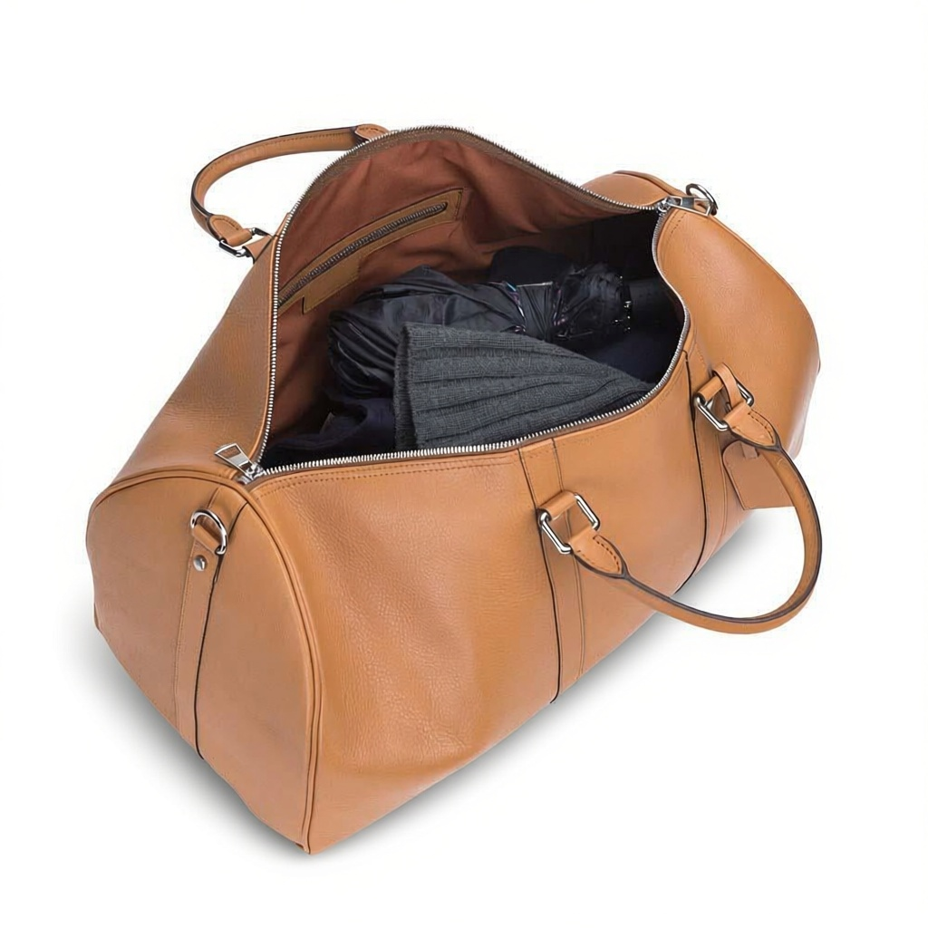 Caira Leather Travel Bag