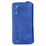 Delfi, Trina iPhone 13 Pro Max Leather Detachable and Zipper Wallet Case