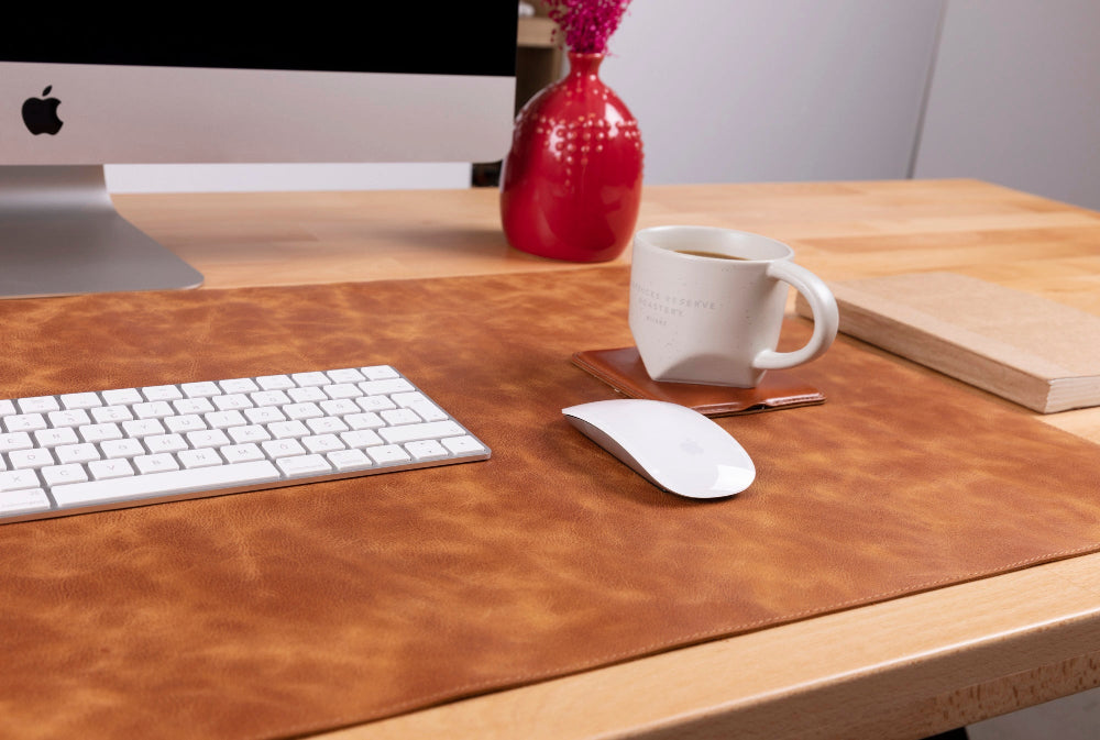 Leather Desk Mat Large