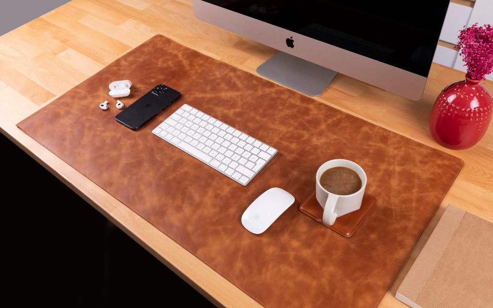 Leather Desk Mat Large