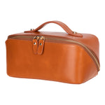 Natalie Leather Make up Bag