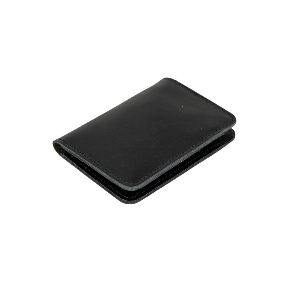 Leather Card Holder – Minimalist Slim Bifold Wallet for Men & Women (Matteo)
