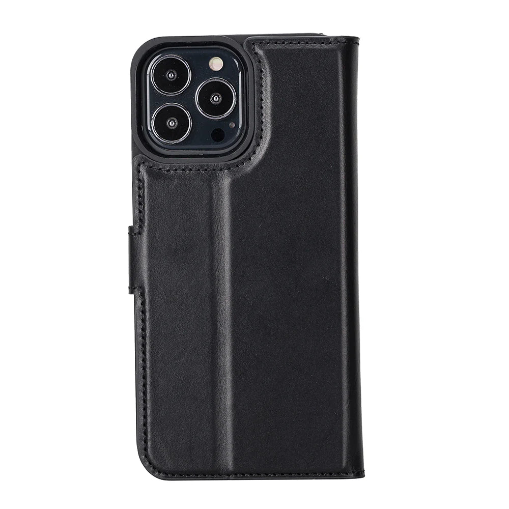 Magic iPhone 13 Pro Max Detachable Leather Wallet Case