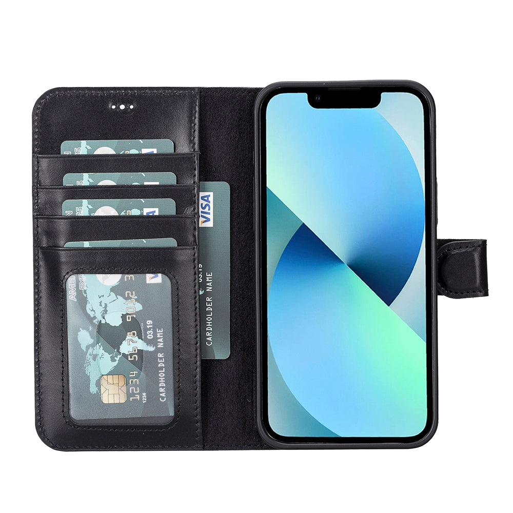 Magic iPhone 13 Pro Max and 13 Pro Series Detachable Leather Wallet Case