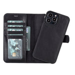 Magic iPhone 13 Pro Max and 13 Pro Series Detachable Leather Wallet Case