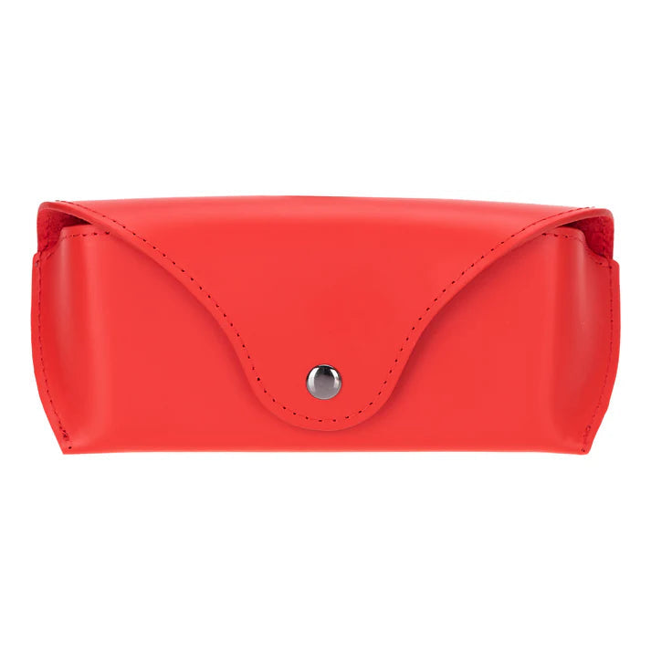 Leather Glasses Case Stylish Eyewear Protection (Optura)